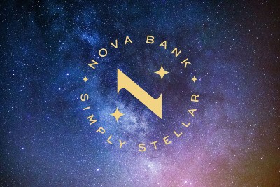 nova bank is simply stellar with galaxy sky